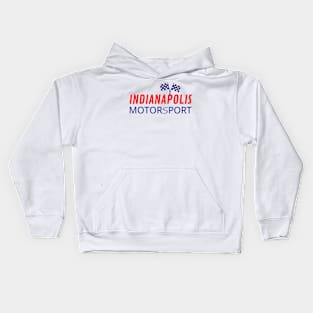 Indianapolis motorsport racing graphic design Kids Hoodie